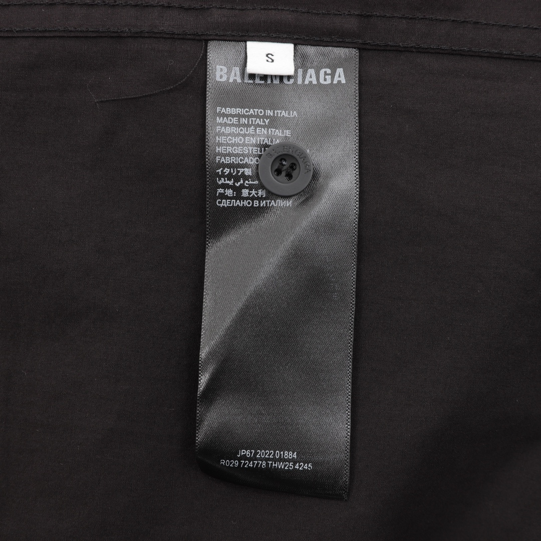 【BALENCIAGA 公式旗艦店】バレンシアガ  シャツ ご好評に付き再入荷  250218