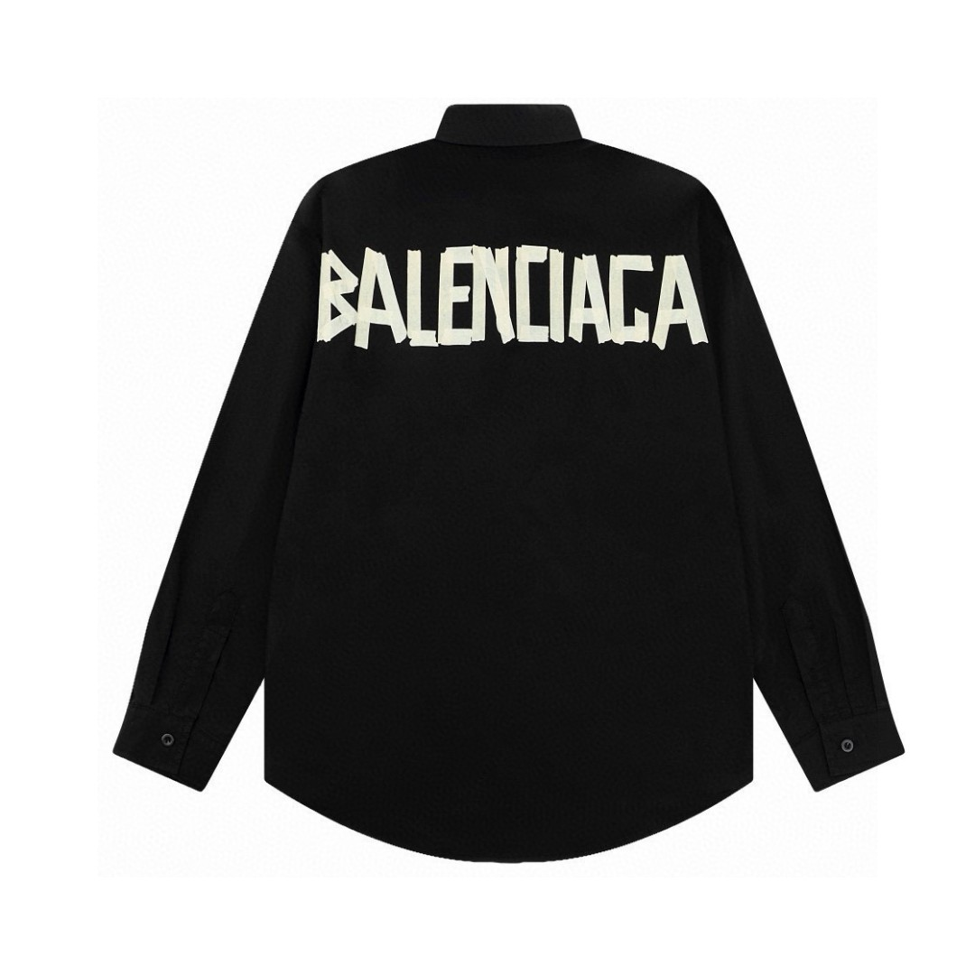 【BALENCIAGA 公式旗艦店】バレンシアガ  シャツ ご好評に付き再入荷  250218