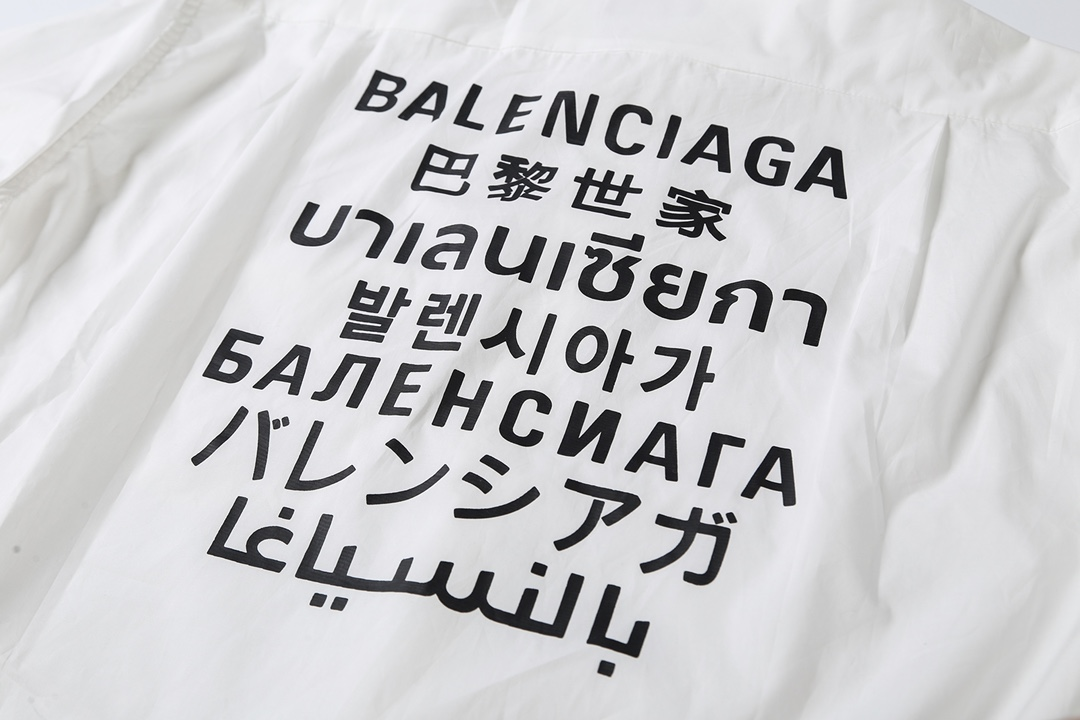 【BALENCIAGA 公式旗艦店】バレンシアガ  シャツ ご好評に付き再入荷  250218