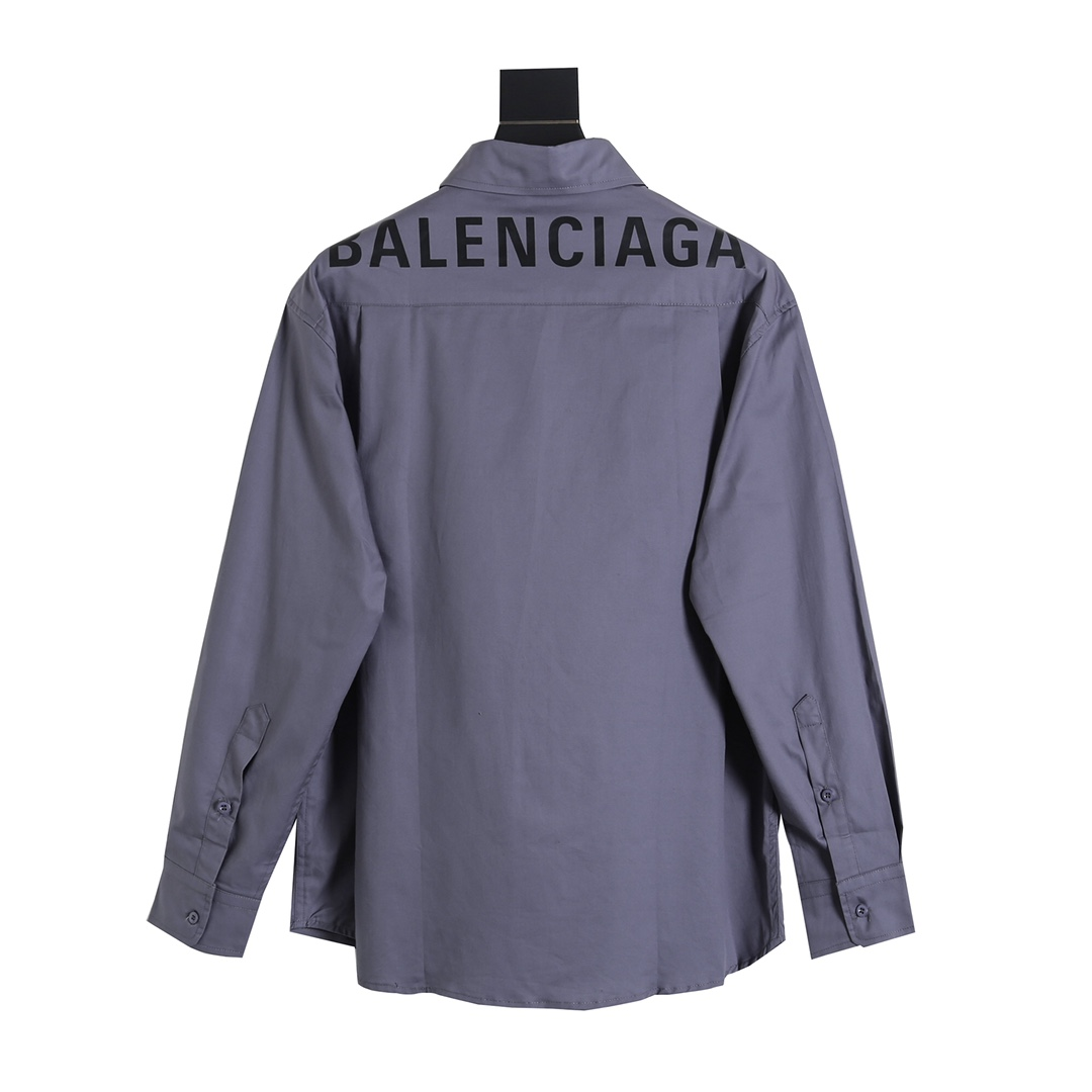 【BALENCIAGA 公式旗艦店】バレンシアガ  シャツ ご好評に付き再入荷  250218