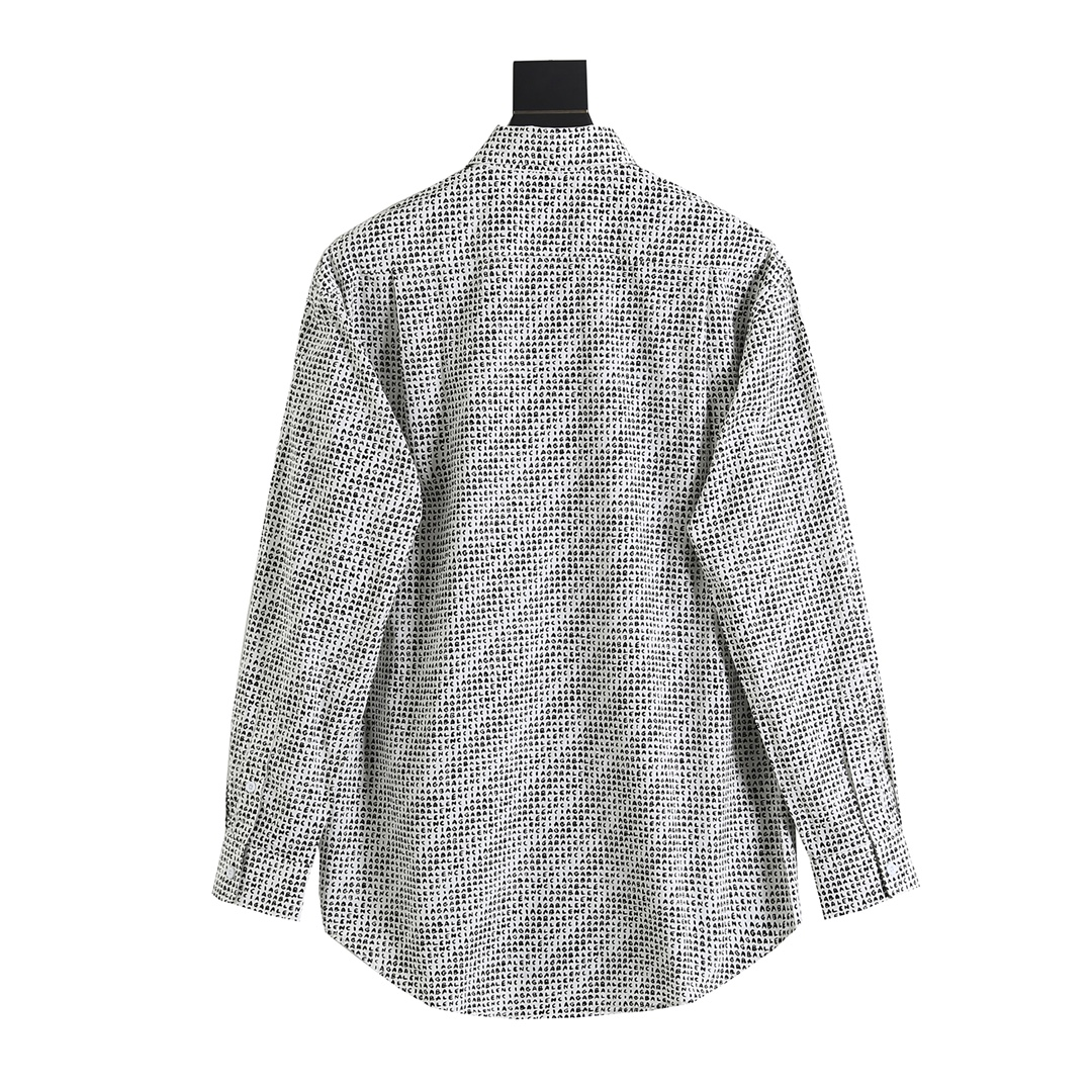 【BALENCIAGA 公式旗艦店】バレンシアガ  シャツ ご好評に付き再入荷  250218