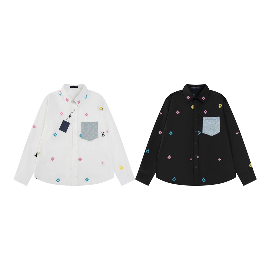 【LOUIS VUITTON 公式旗艦店】ルイヴィトン  シャツ ご好評に付き再入荷  250218