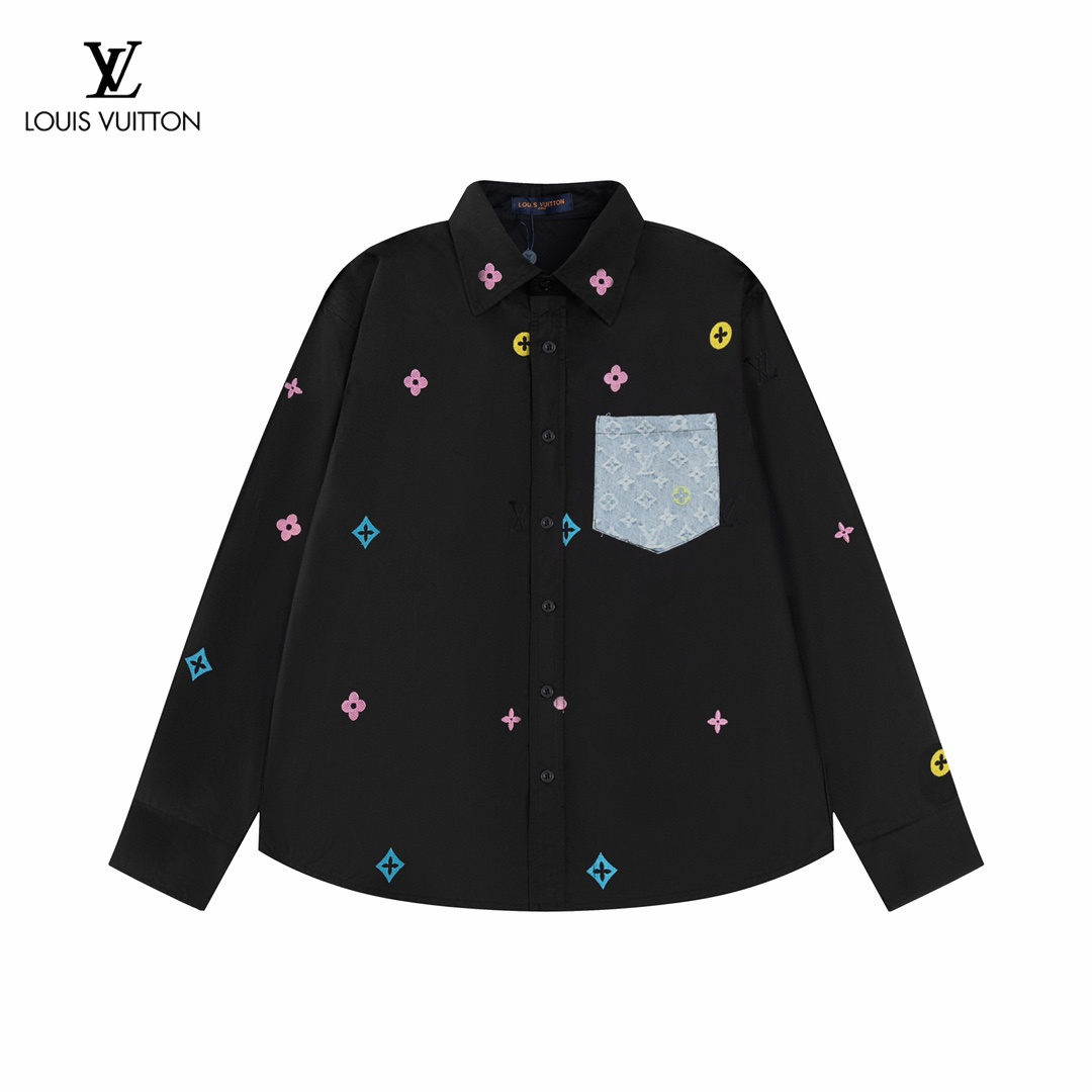 【LOUIS VUITTON 公式旗艦店】ルイヴィトン  シャツ ご好評に付き再入荷  250218