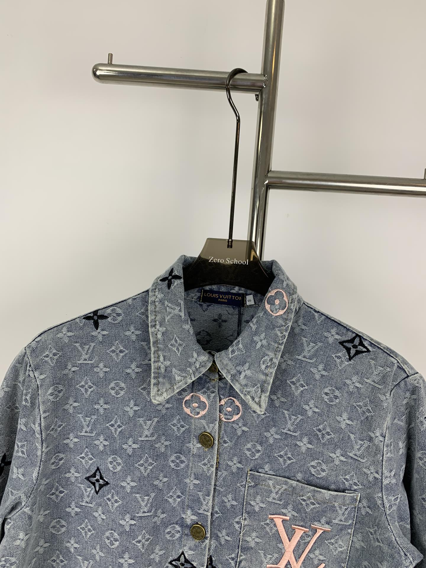 LV【LOUIS VUITTON 公式旗艦店】ルイヴィトン  シャツ ご好評に付き再入荷  250219