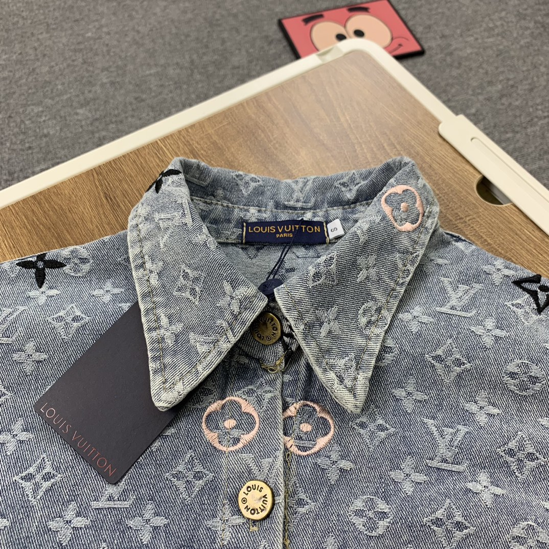 LV【LOUIS VUITTON 公式旗艦店】ルイヴィトン  シャツ ご好評に付き再入荷  250219