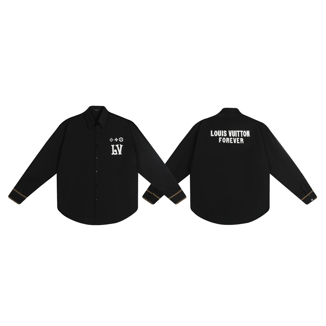 LV【LOUIS VUITTON 公式旗艦店】ルイヴィトン  シャツ ご好評に付き再入荷  250219