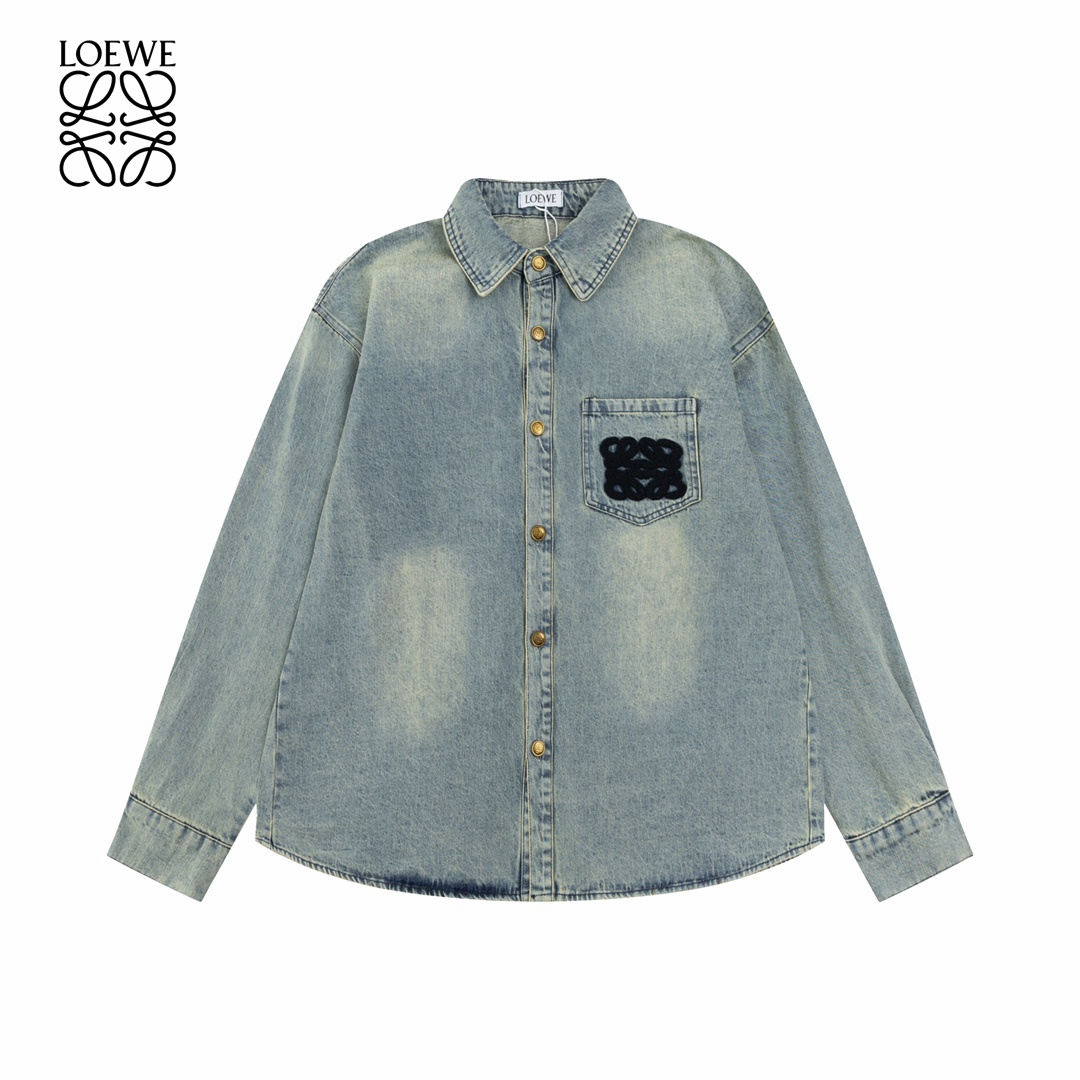 【LOEWE 公式旗艦店】ロエベ  シャツ ご好評に付き再入荷  250220