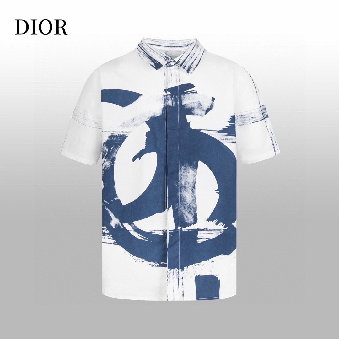 【DIOR  公式旗艦店】ディオール  半袖シャツ ご好評に付き再入荷  250220