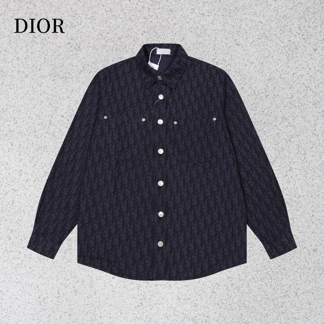 【DIOR  公式旗艦店】ディオール  シャツ ご好評に付き再入荷  250220