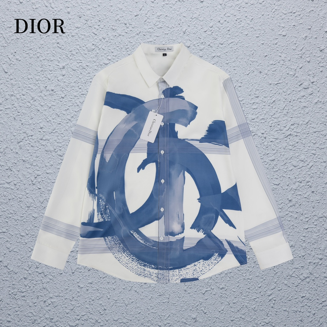 【DIOR 公式旗艦店】 ディオール   シャツ ご好評に付き再入荷  250220