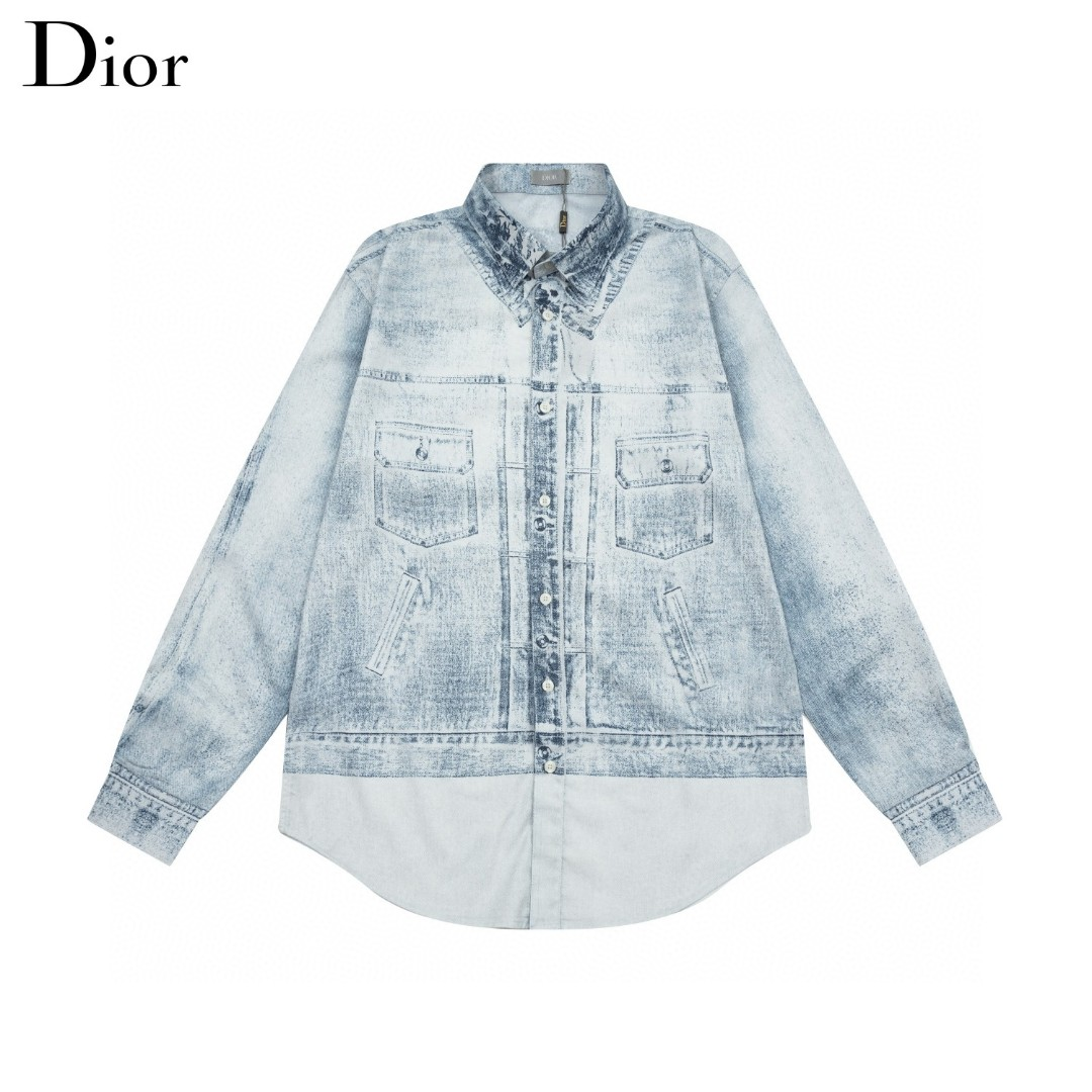 【DIOR  公式旗艦店】ディオール  シャツ ご好評に付き再入荷  250220
