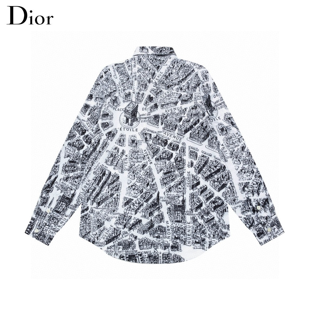 【DIOR  公式旗艦店】ディオール  シャツ ご好評に付き再入荷  250220