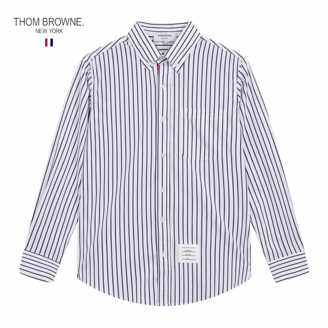 【ThomBrowne  公式旗艦店】トムブラウン   シャツ ご好評に付き再入荷  250220