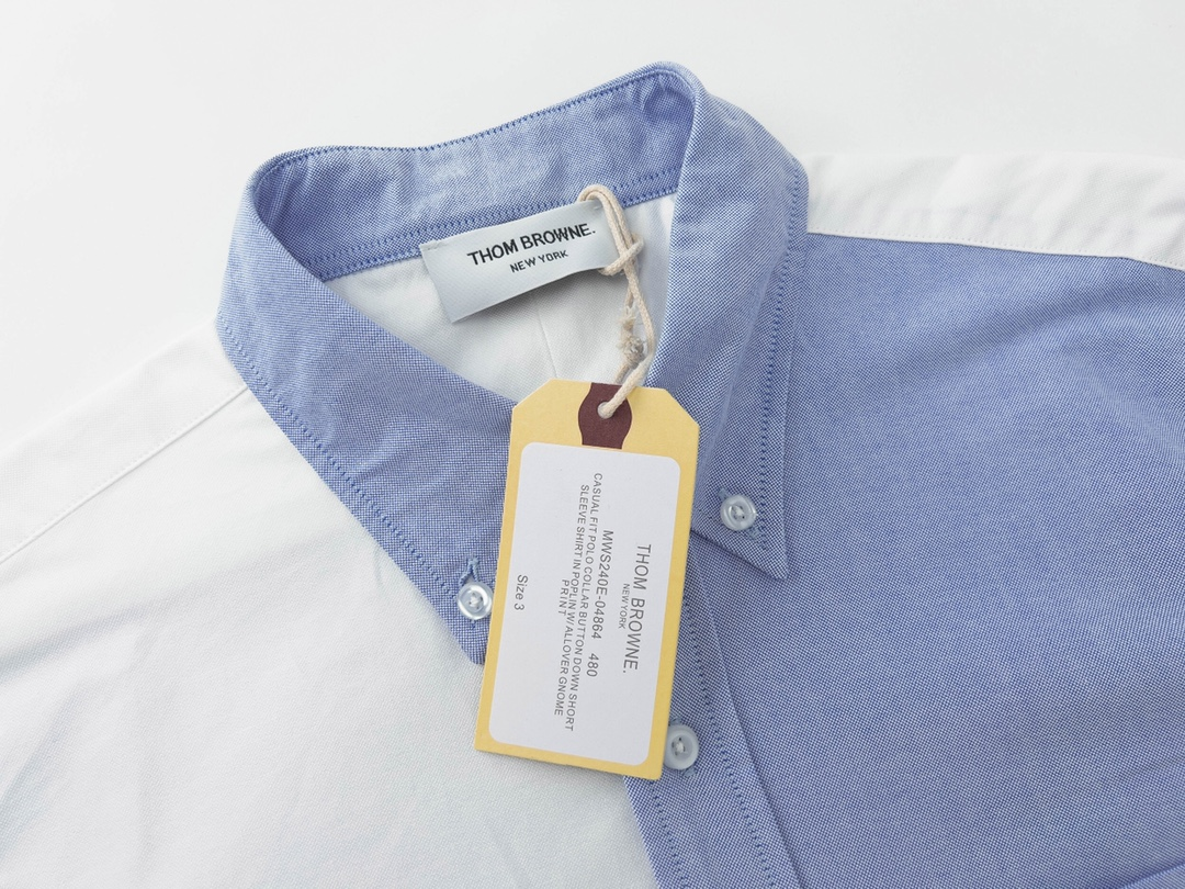 【ThomBrowne  公式旗艦店】トムブラウン   シャツ ご好評に付き再入荷  250221
