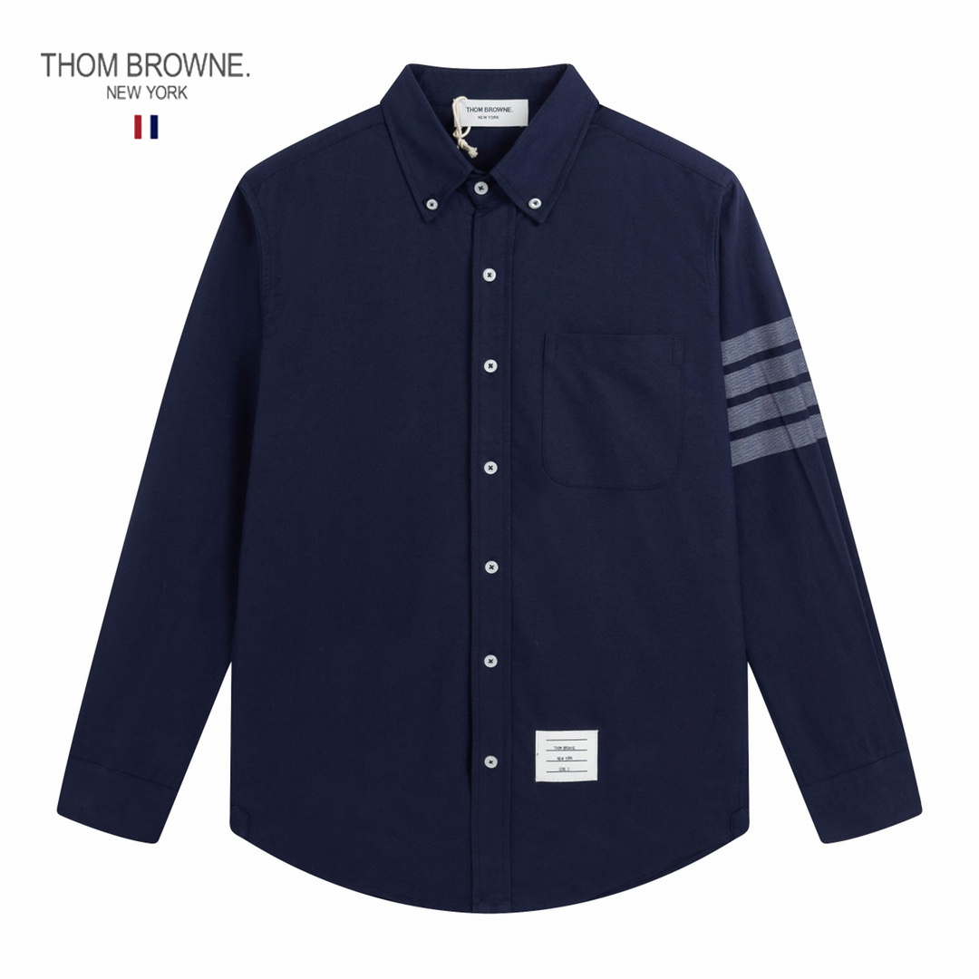 【ThomBrowne  公式旗艦店】トムブラウン   シャツ ご好評に付き再入荷  250221