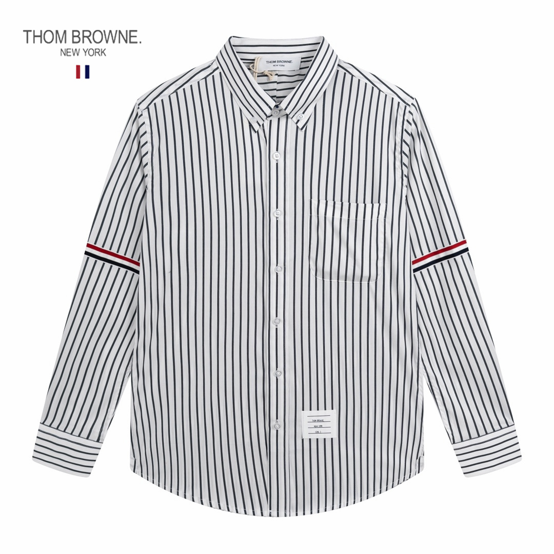 【ThomBrowne  公式旗艦店】トムブラウン   シャツ ご好評に付き再入荷  250221