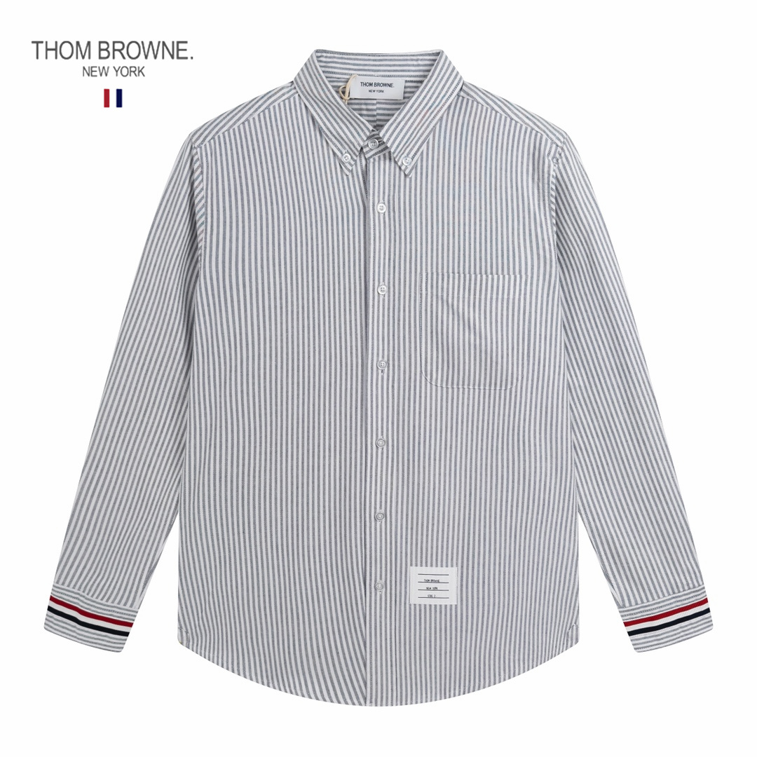 【ThomBrowne  公式旗艦店】トムブラウン   シャツ ご好評に付き再入荷  250221