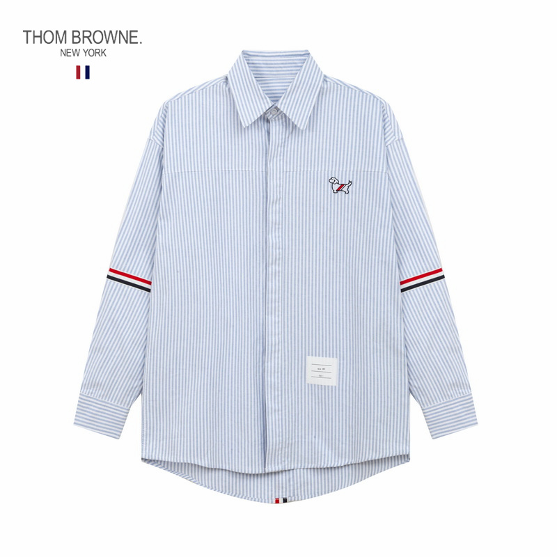 【ThomBrowne  公式旗艦店】トムブラウン シャツ ご好評に付き再入荷  250220