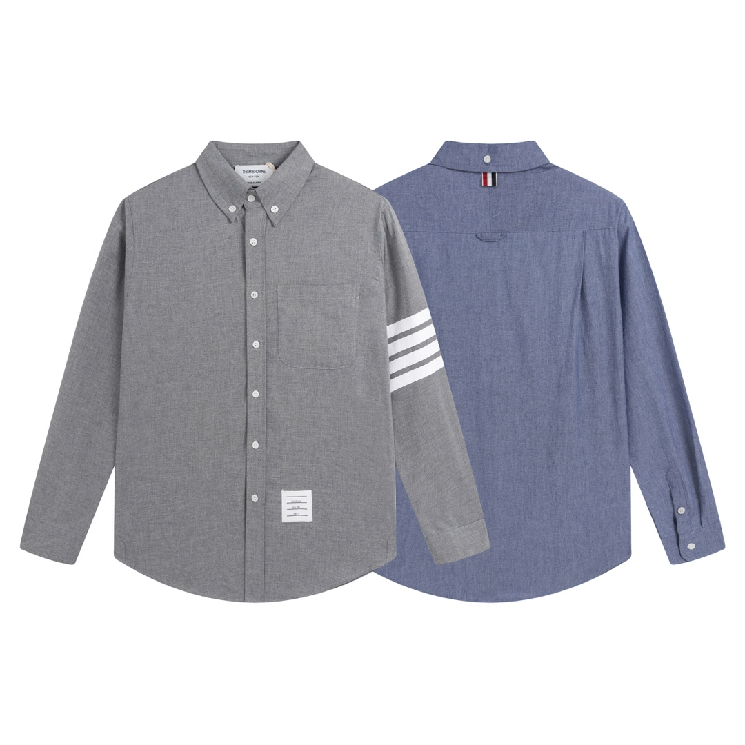 【ThomBrowne  公式旗艦店】トムブラウン   シャツ ご好評に付き再入荷  250221