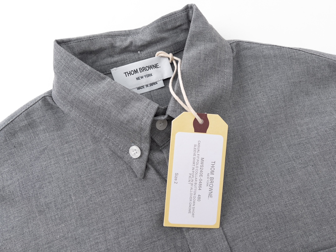 【ThomBrowne  公式旗艦店】トムブラウン   シャツ ご好評に付き再入荷  250221