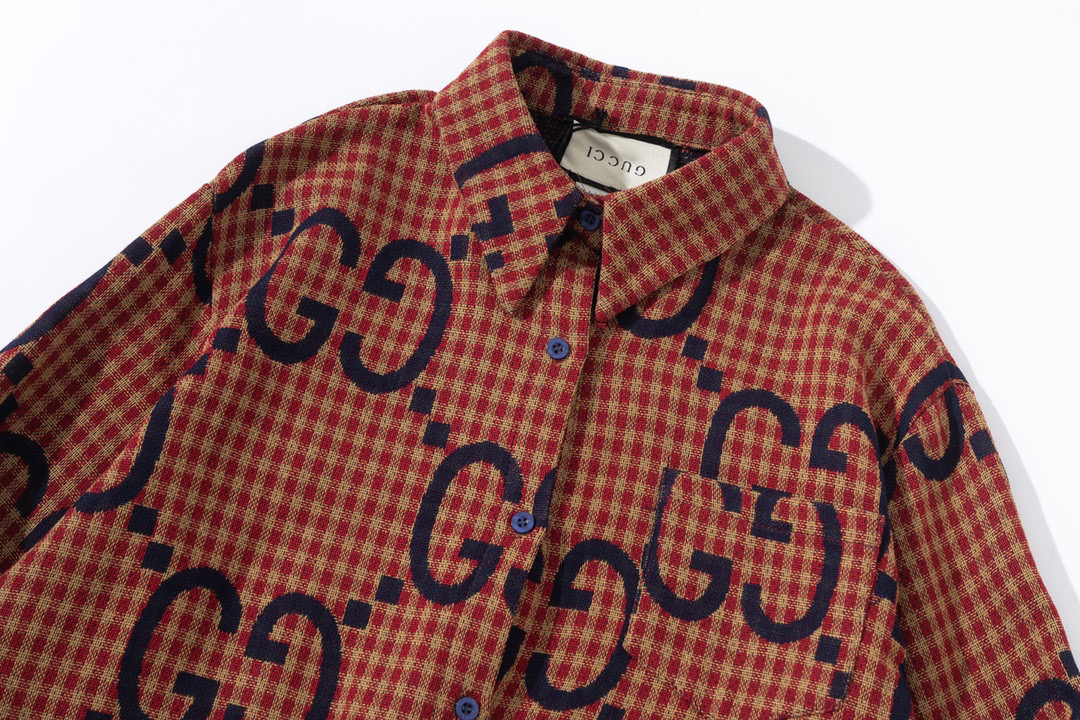 【GUCCI  公式旗艦店】グッチ  シャツ ご好評に付き再入荷  250222