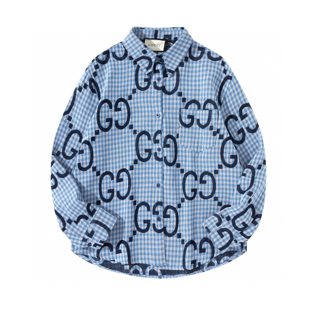 【GUCCI  公式旗艦店】グッチ  シャツ ご好評に付き再入荷  250222