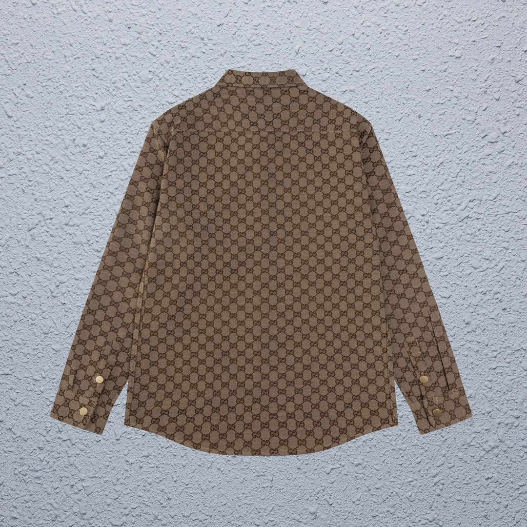 【GUCCI  公式旗艦店】グッチ  シャツ ご好評に付き再入荷  250222