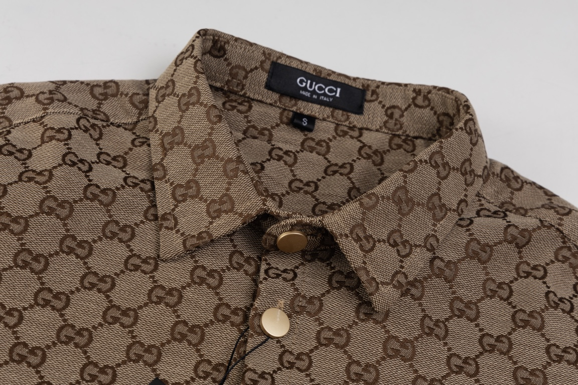 【GUCCI  公式旗艦店】グッチ  シャツ ご好評に付き再入荷  250222