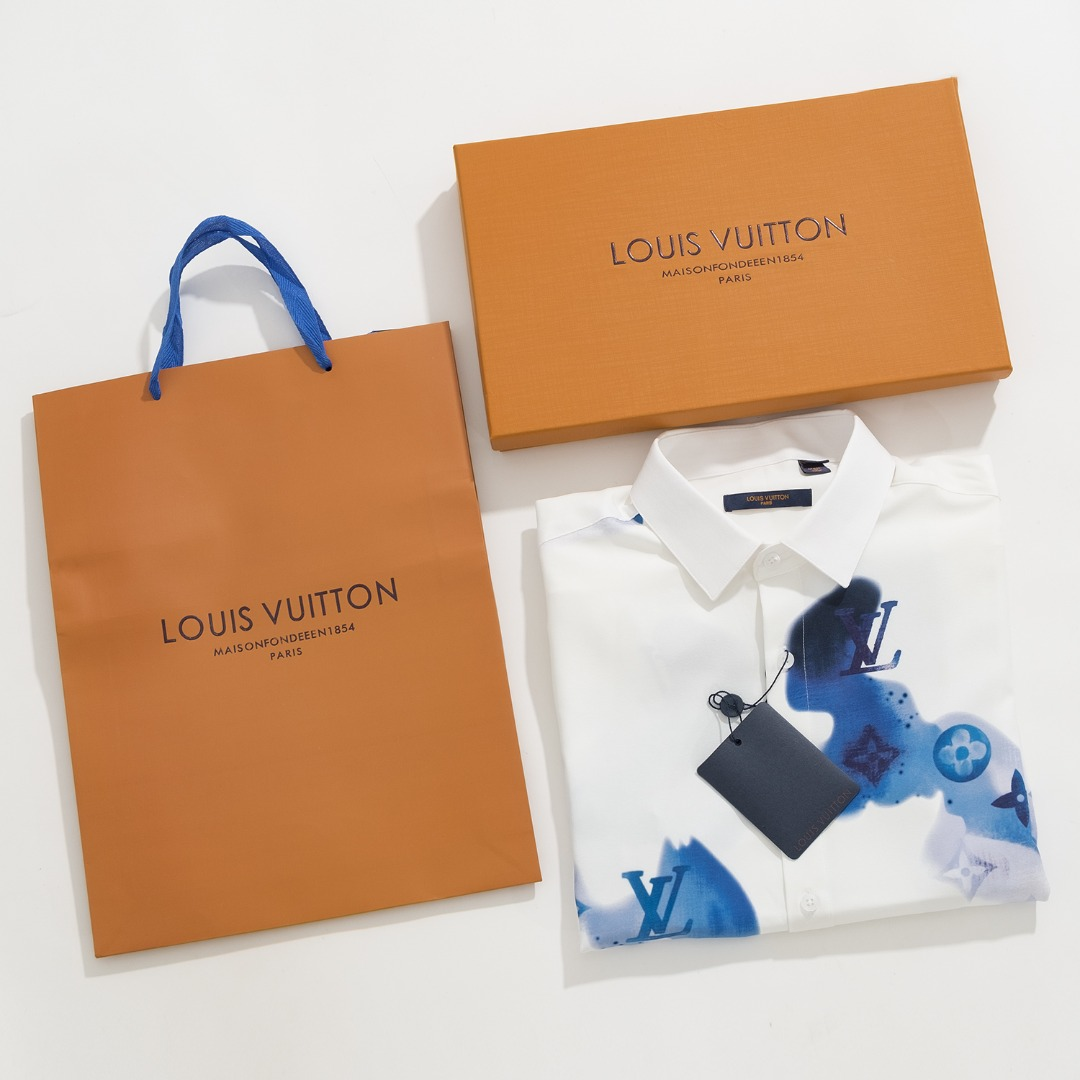 【LOUIS VUITTON 公式旗艦店】ルイヴィトン  シャツ ご好評に付き再入荷  250222
