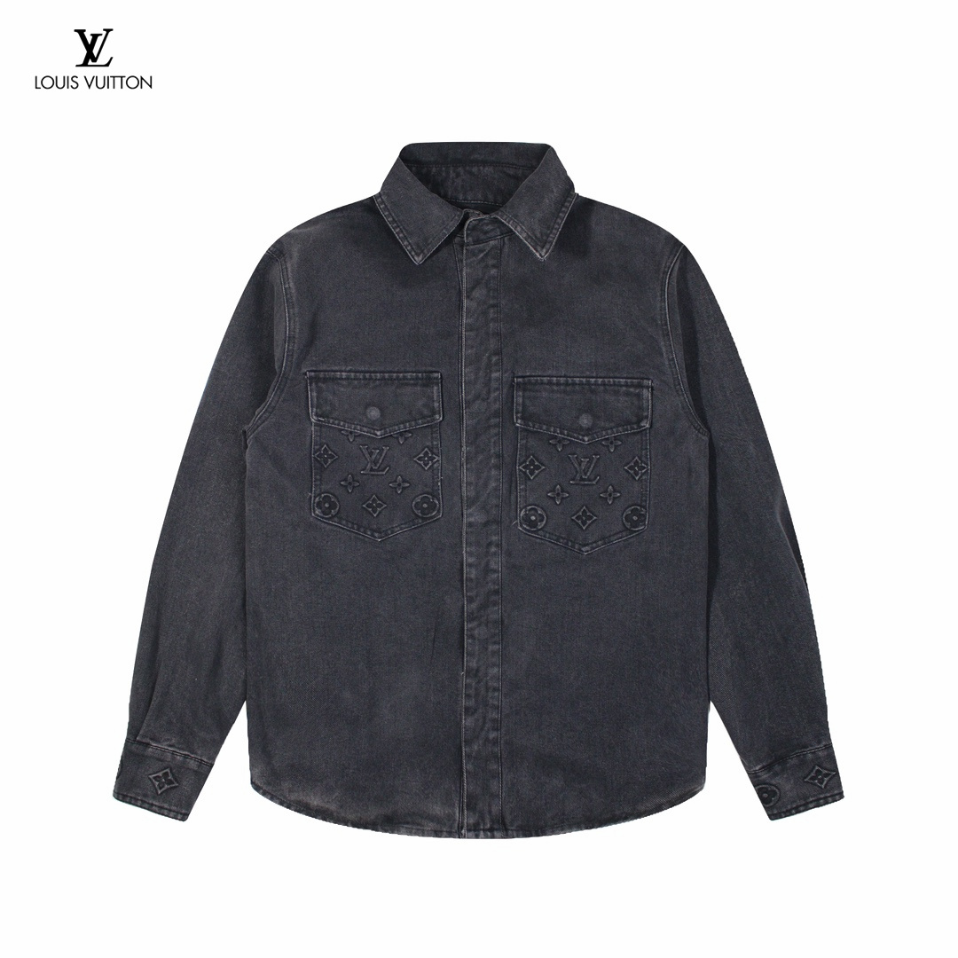 LV【LOUIS VUITTON 公式旗艦店】ルイヴィトン  シャツ ご好評に付き再入荷  250222