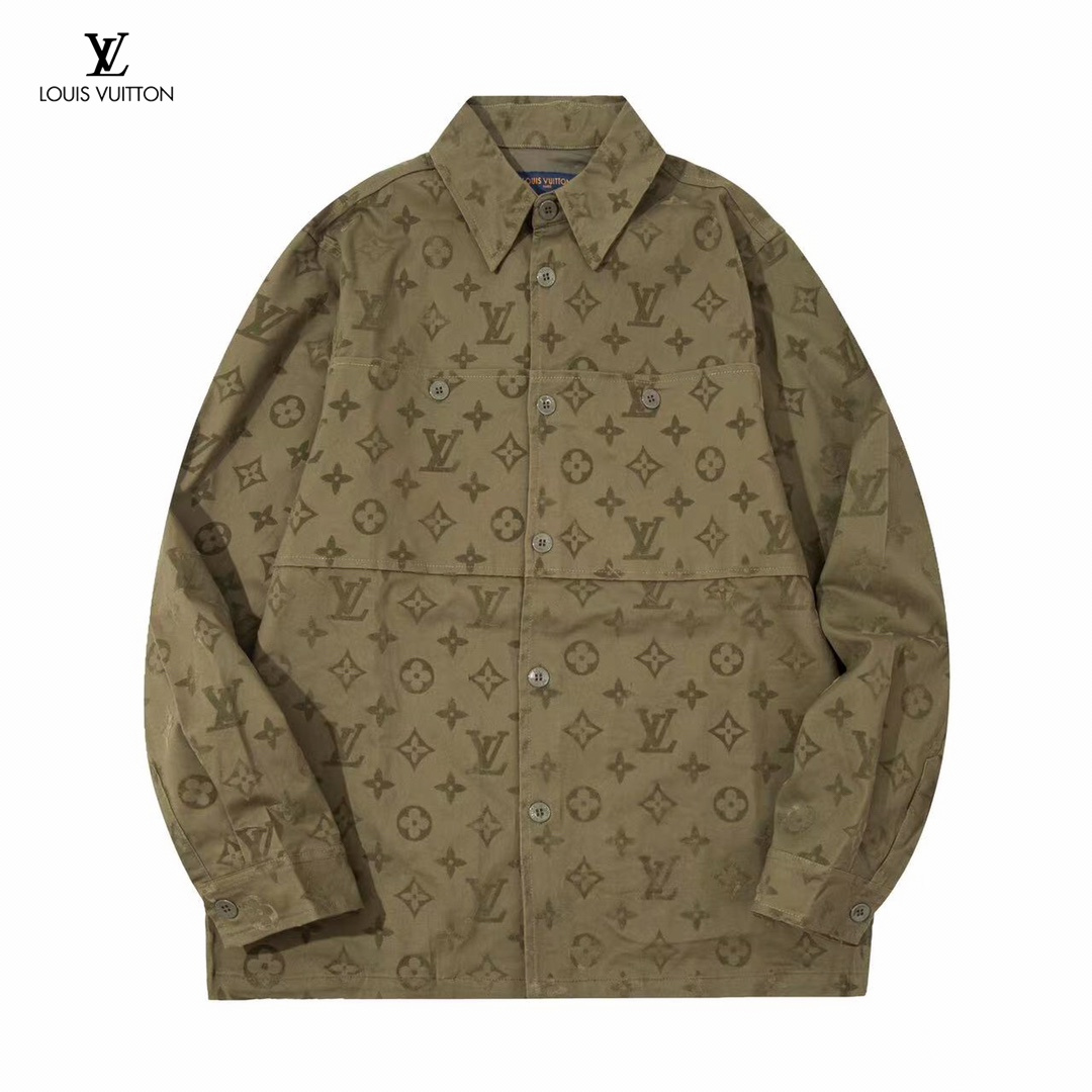 LV【LOUIS VUITTON 公式旗艦店】ルイヴィトン  シャツ ご好評に付き再入荷  250219