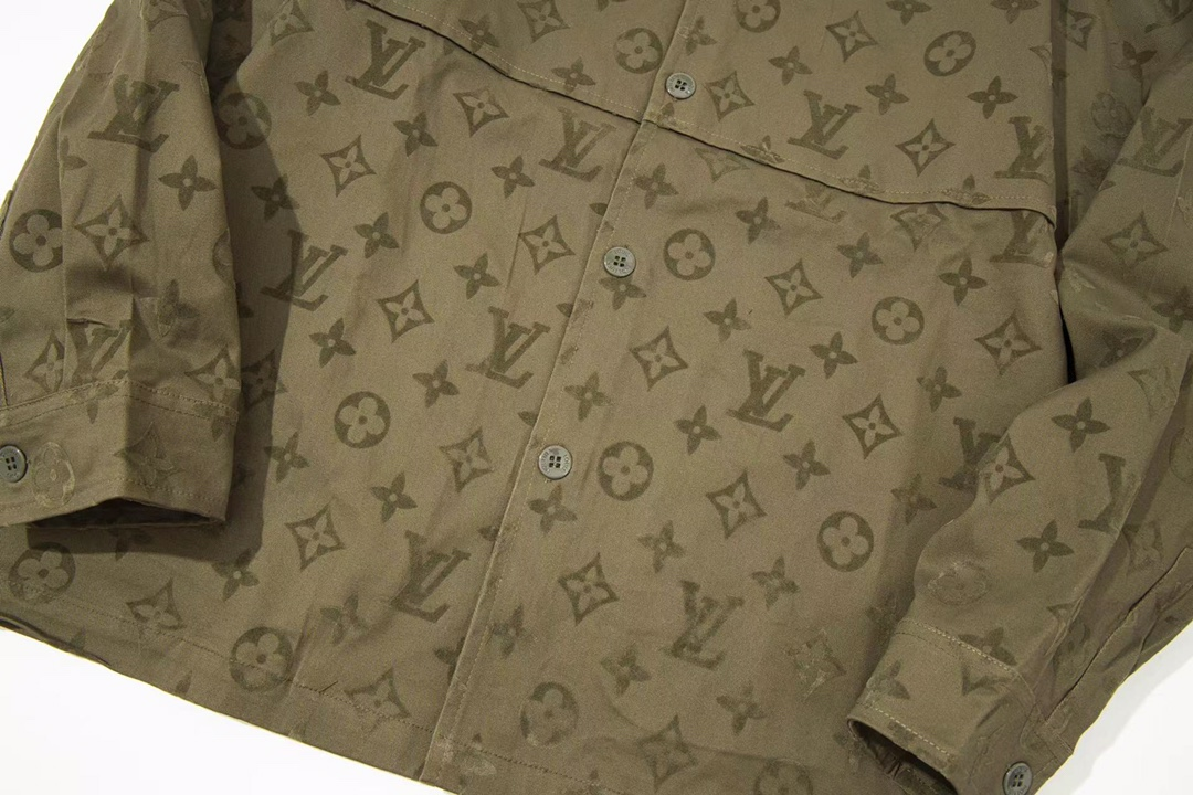 LV【LOUIS VUITTON 公式旗艦店】ルイヴィトン  シャツ ご好評に付き再入荷  250219