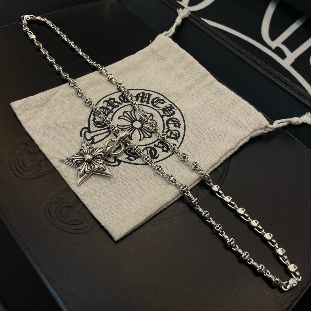 【CHROME HEARTS】ネックレス、新しいネックレス万能シンプルファッションオーナメント 250228