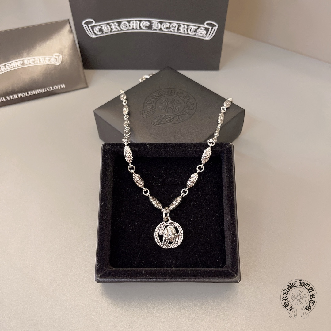 【CHROME HEARTS】ネックレス、新しいネックレス万能シンプルファッションオーナメント 250228