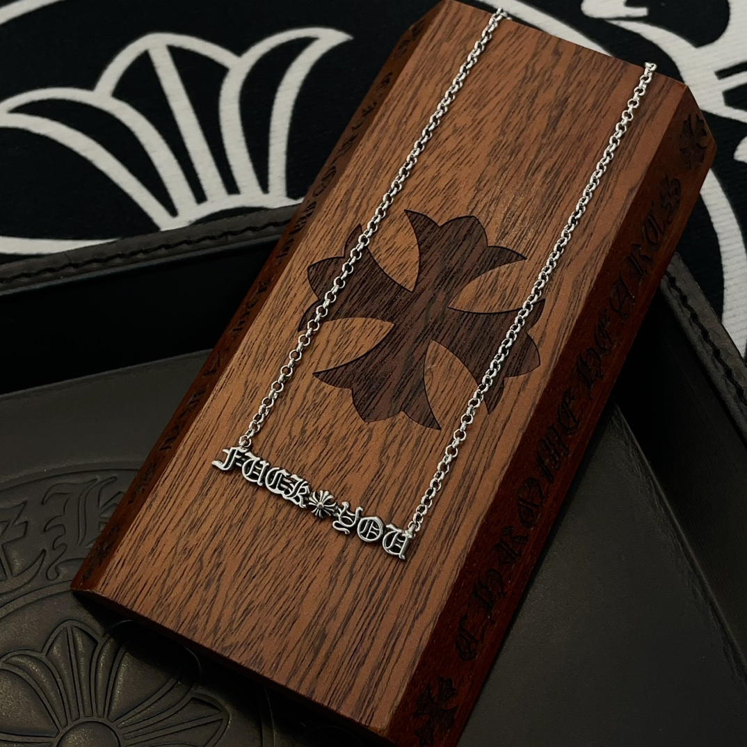 【CHROME HEARTS】ネックレス、新しいネックレス万能シンプルファッションオーナメント 250228