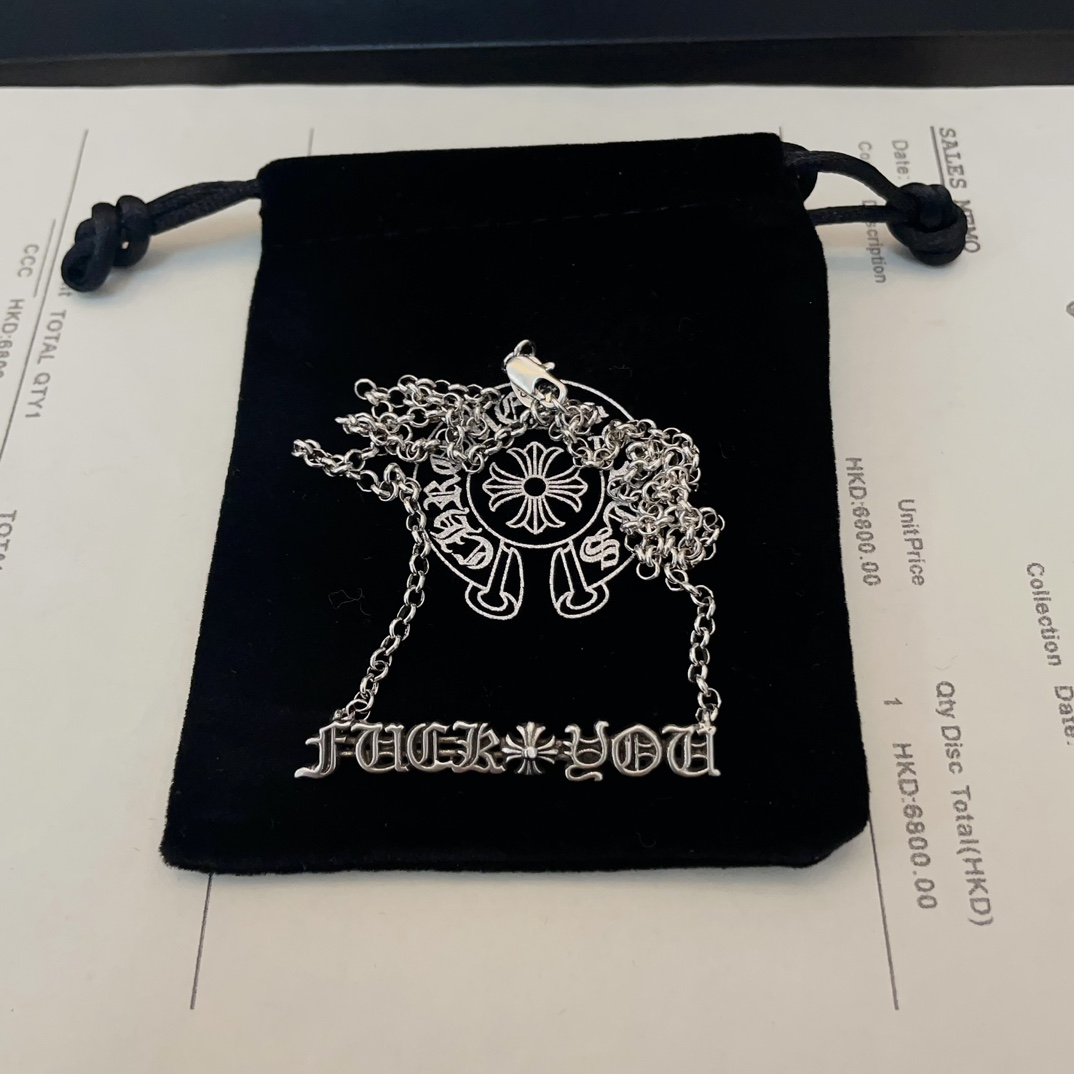 【CHROME HEARTS】ネックレス、新しいネックレス万能シンプルファッションオーナメント 250228