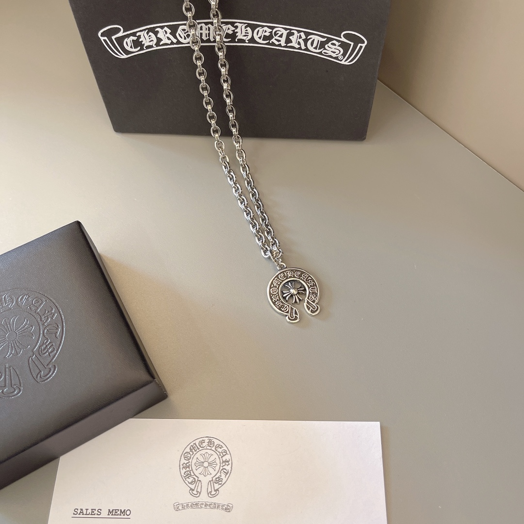 【CHROME HEARTS】ネックレス、新しいネックレス万能シンプルファッションオーナメント 250228