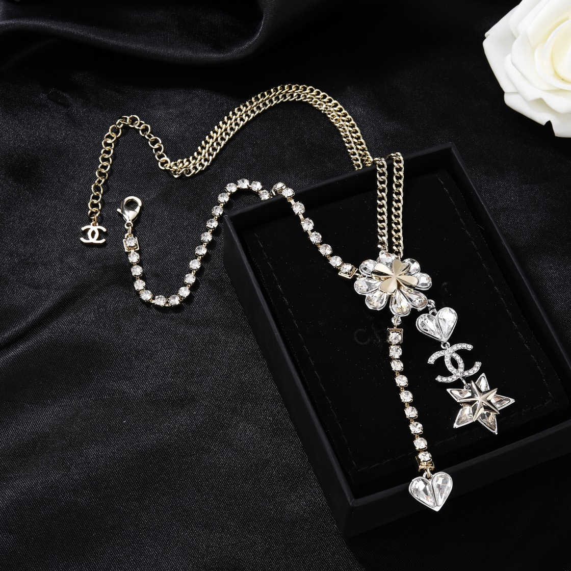 【CHANEL】ネックレス、新しいネックレス万能シンプルファッションオーナメント  250228