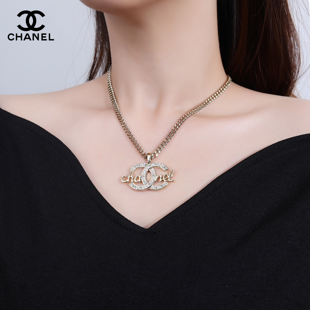 【CHANEL】ネックレス、新しいネックレス万能シンプルファッションオーナメント  250228