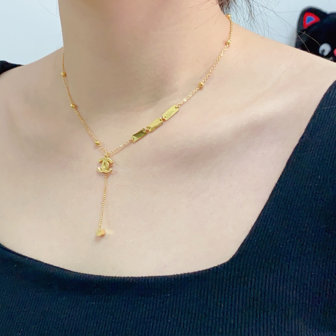 【CHANEL】ネックレス、新しいネックレス万能シンプルファッションオーナメント  250228