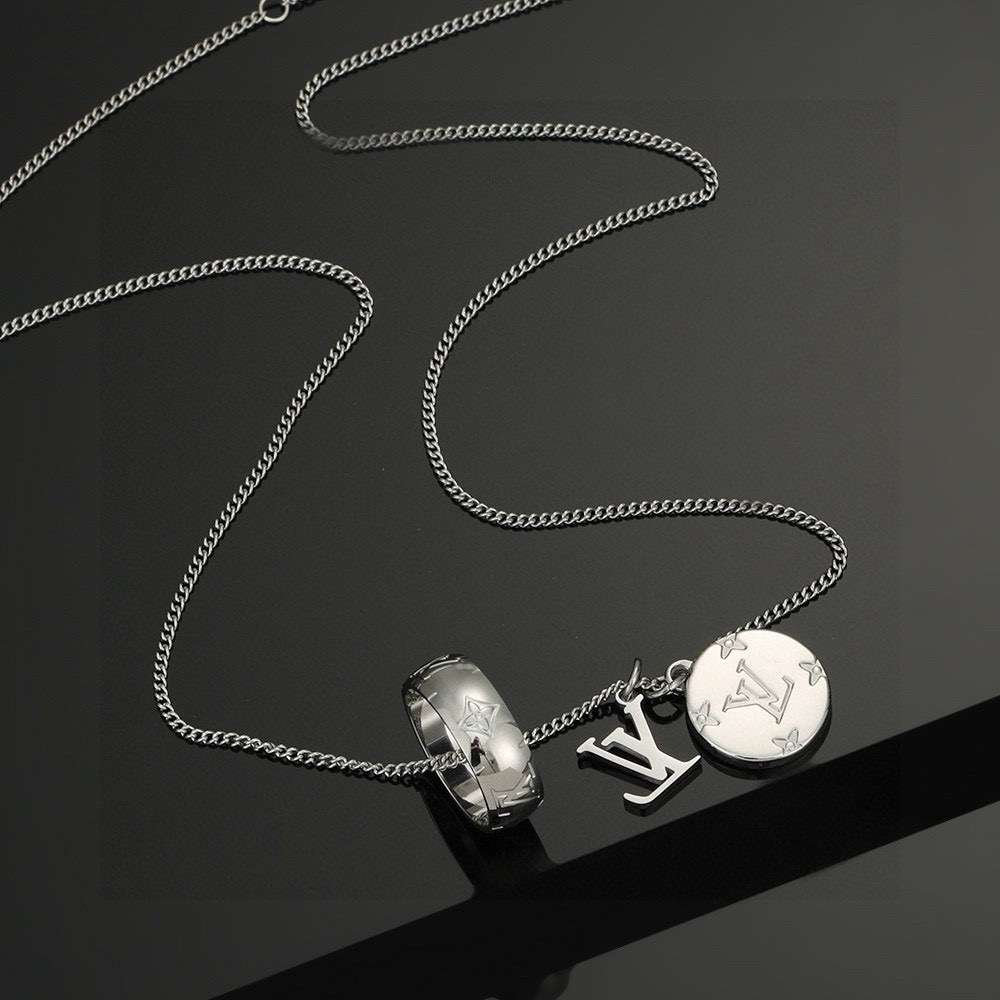 【LOUIS VUITTON】ネックレス、新しいネックレス万能シンプルファッションオーナメント241015