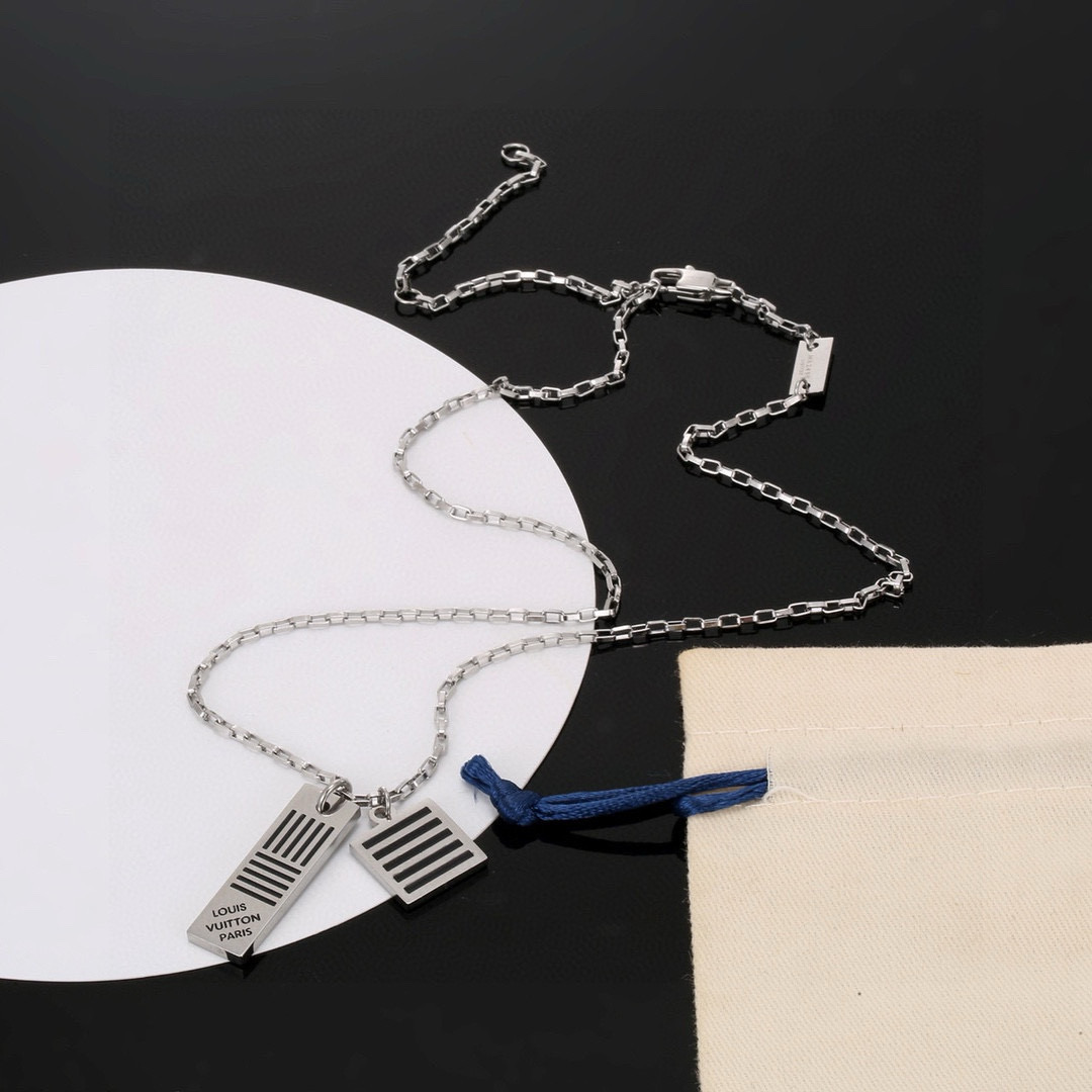 LV【LOUIS VUITTON】ネックレス、新しいネックレス万能シンプルファッションオーナメント 250301