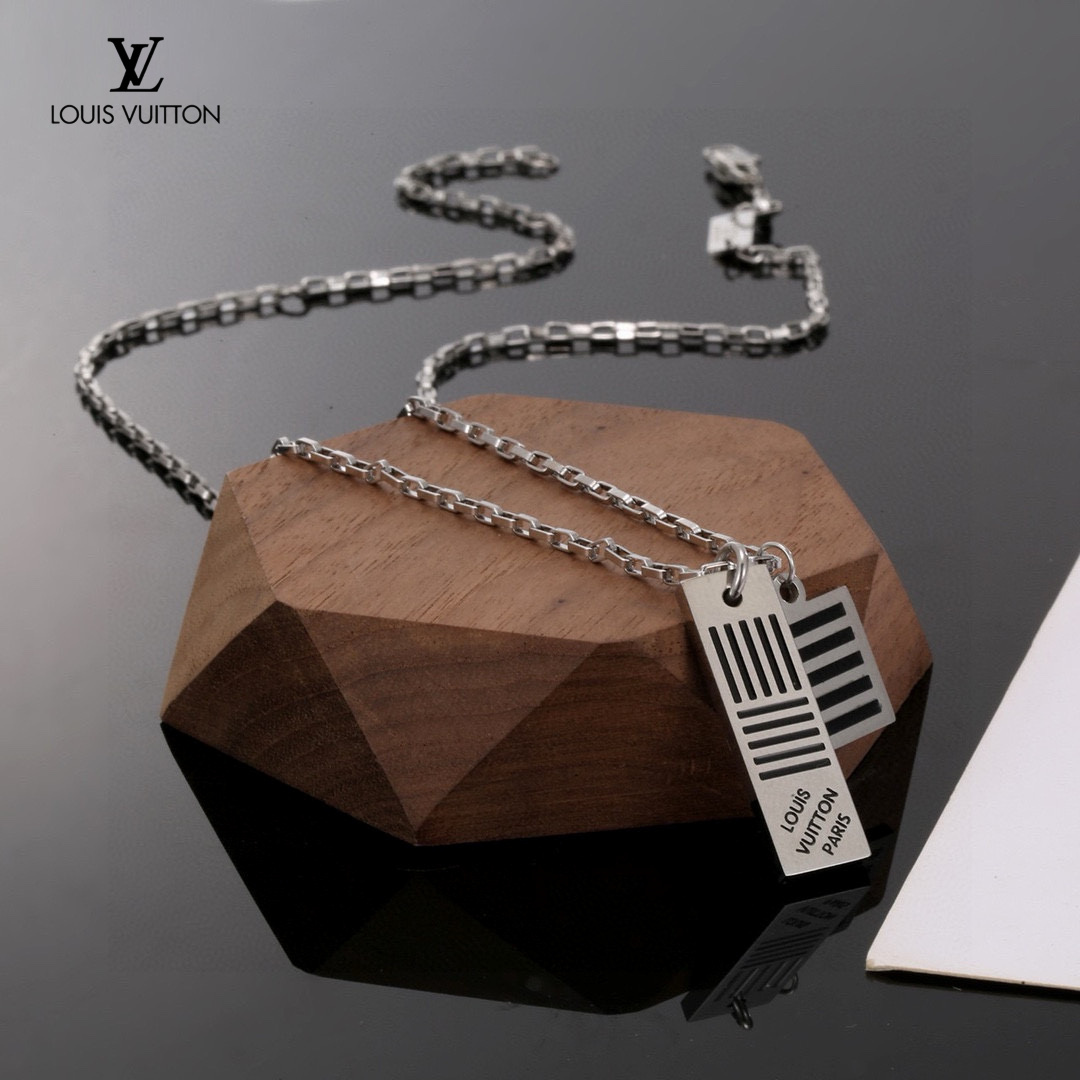LV【LOUIS VUITTON】ネックレス、新しいネックレス万能シンプルファッションオーナメント 250301