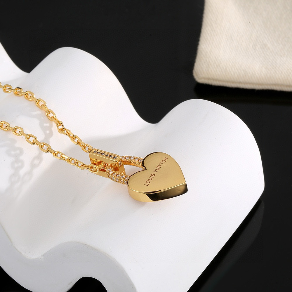 LV【LOUIS VUITTON】ネックレス、新しいネックレス万能シンプルファッションオーナメント 250301