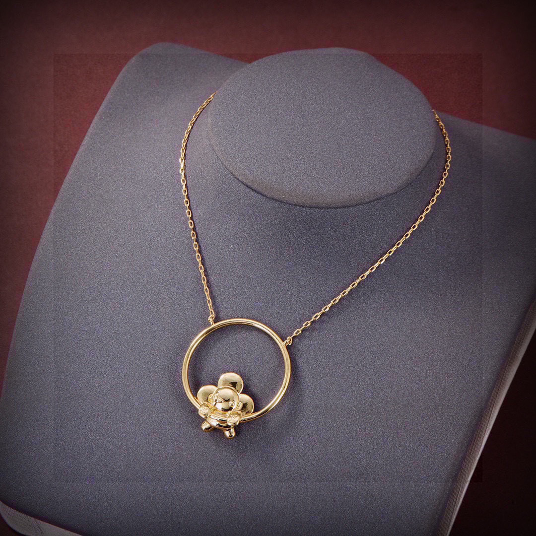 LV【LOUIS VUITTON】ネックレス、新しいネックレス万能シンプルファッションオーナメント 250301