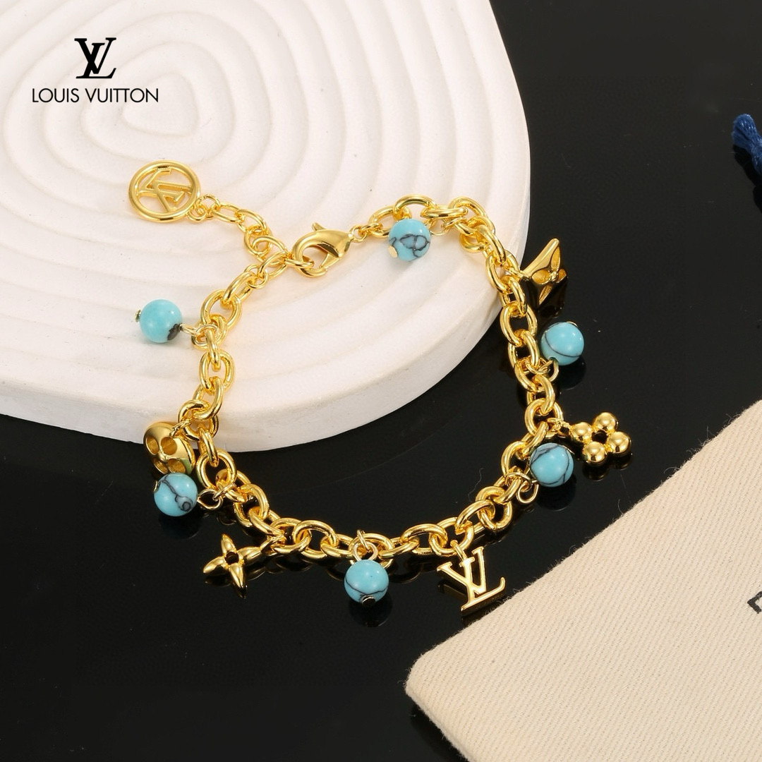 LV  LOUIS VUITTON（ルイヴィトン）チェーンブレスレット