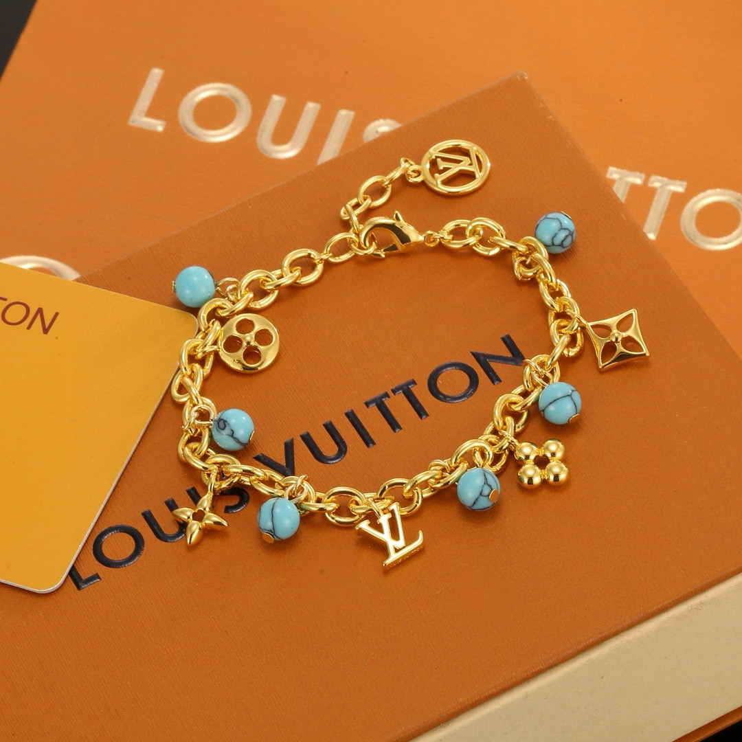 LV  LOUIS VUITTON（ルイヴィトン）チェーンブレスレット