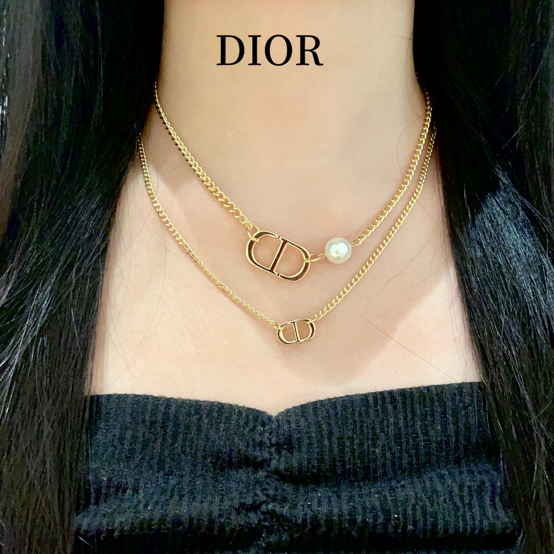 【DIOR】ネックレス、新しいネックレス万能シンプルファッションオーナメント  250301