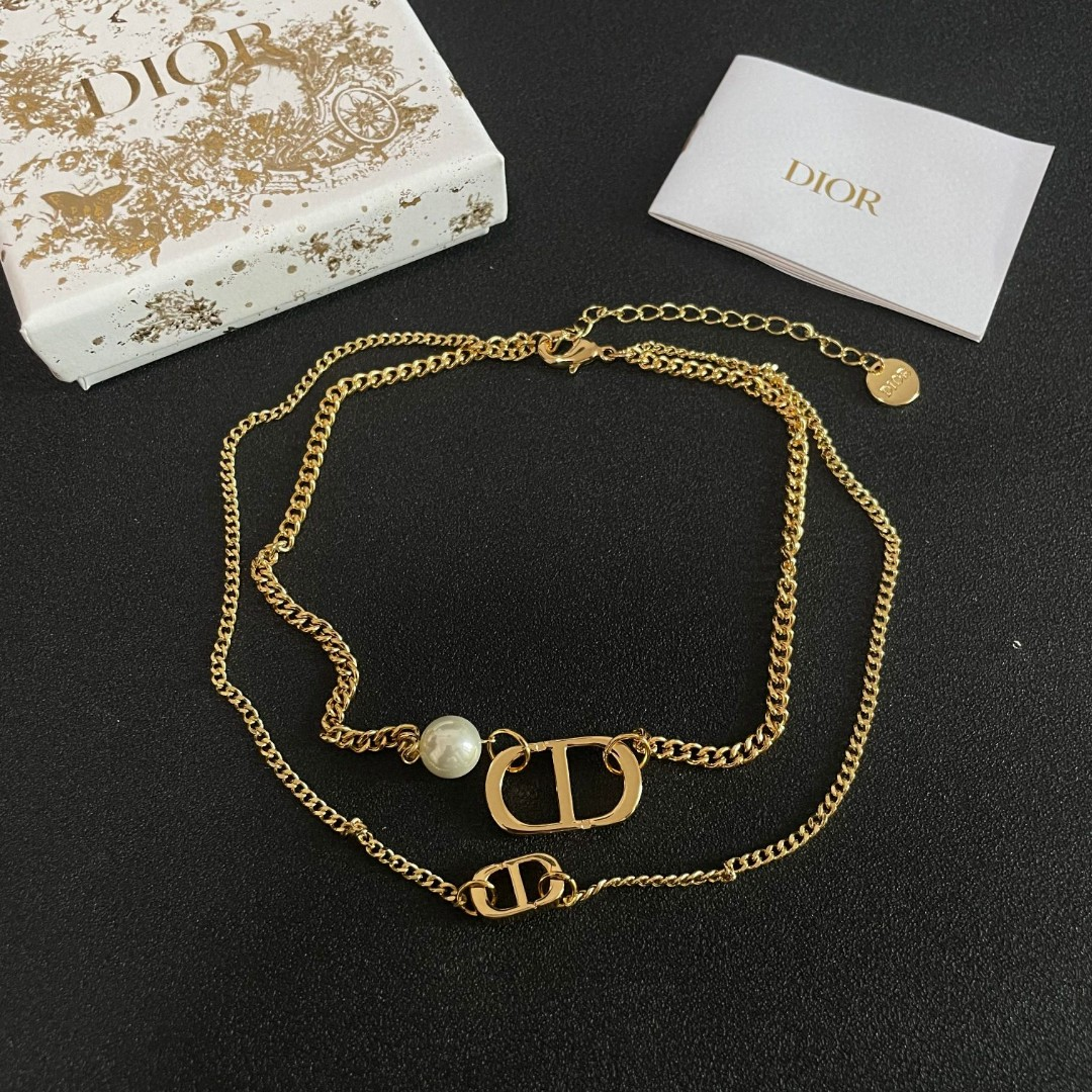 【DIOR】ネックレス、新しいネックレス万能シンプルファッションオーナメント  250301
