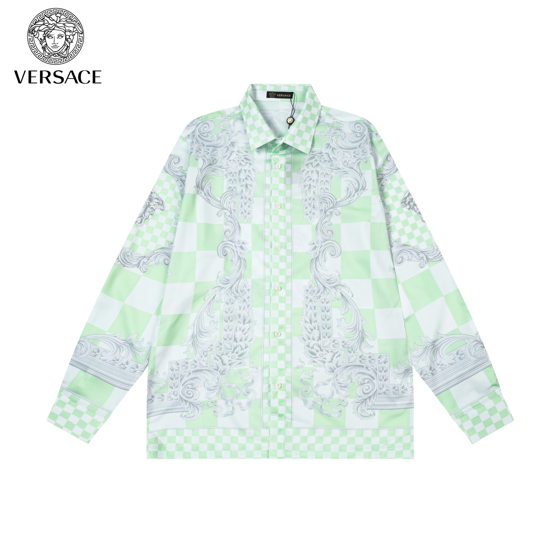 【VERSACE 公式旗艦店】ヴェルサーチ シャツ ご好評に付き再入荷 240716